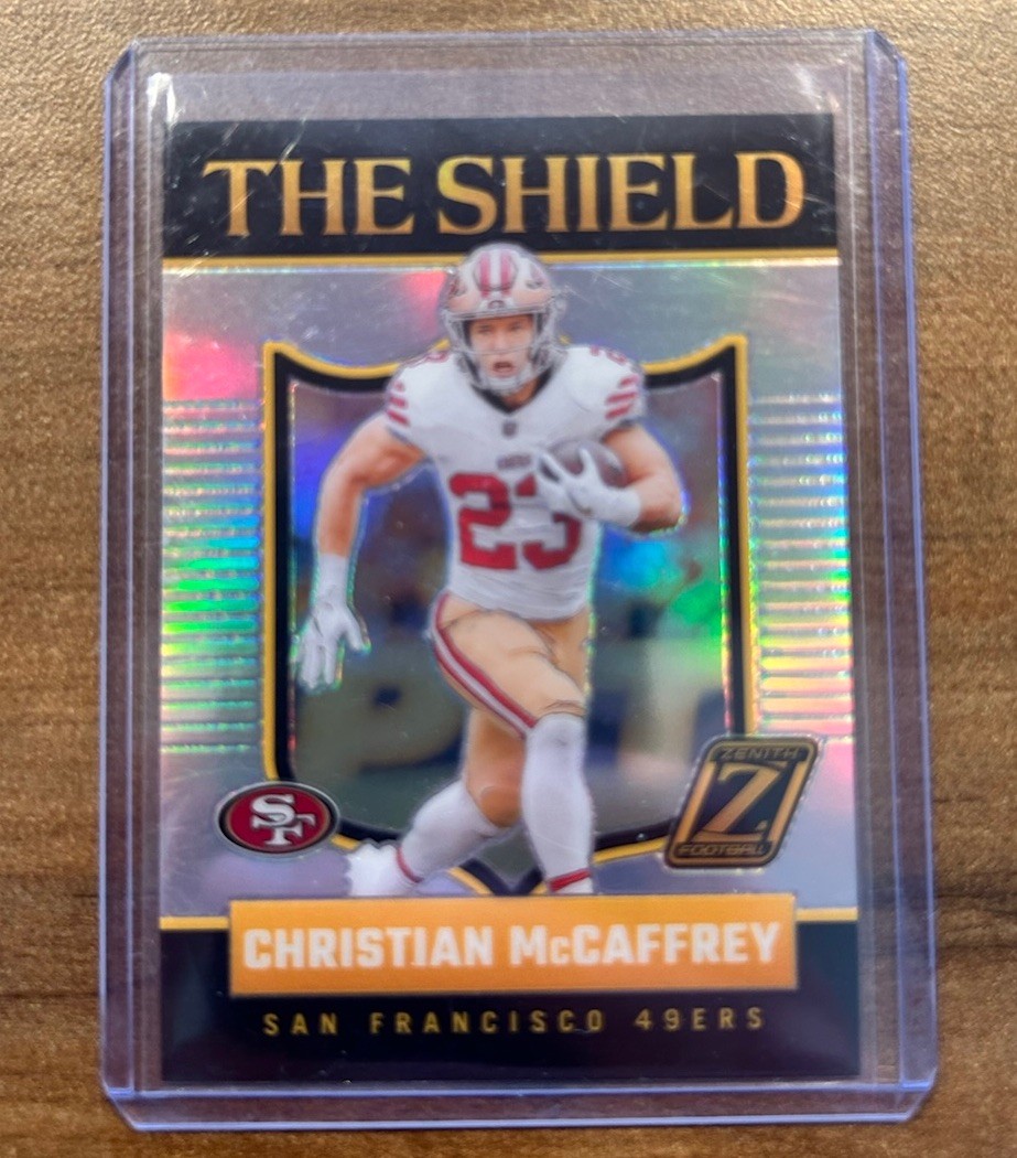 2024 Zenith Football - Christian McCaffrey The Shield Ultra Rare SSP 💥💥