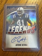2025 Panini Absolute - Absolute Legends Auto Antoine Bethea #ALS-ABA /75 AU