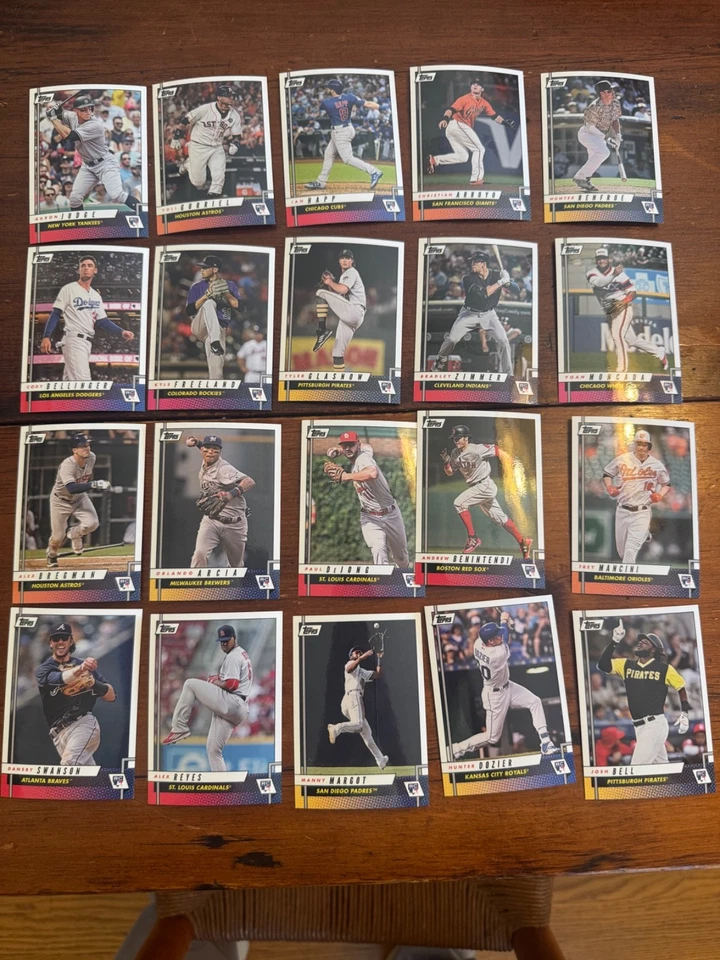 2017 Topps On Demand  #12 ROOKIE CLASS 20 Card Full Set-2828 Made w/Judge RC - Image 3 of 4