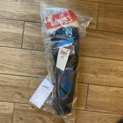 Leatt Motocross Knee and Shin Guard EXT Fuel/Black Size S/M