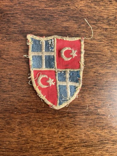 Military Patch Post-WW2 1950s US Army HQ Allied Forces LANDSOUTHEAST NATO Turkiy