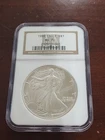 1989 American Silver Eagle NGC MS70