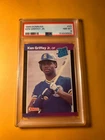 PSA 8 1989 DONRUSS #33 KEN GRIFFEY JR ROOKIE RC CARD