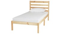 Kaycie Single Bed Frame Pine Easy Assembly Home Furniture