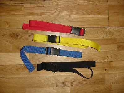 LEVIATHAN INTERNATIONAL DOS CORREAS DE LIBERACIÓN RÁPIDA DE 25mm / SOPORTE / CORREAS DE CUCHILLO