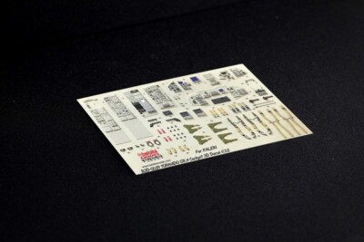 1/32 Panavia Tornado GR-4 3D Cockpit Detail Decal Set - B3D-0029 - Free Shipping