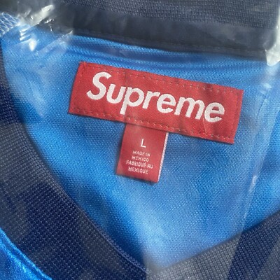 Supreme Jacquard Soccer Jersey Blue - Large - In Hand Fast