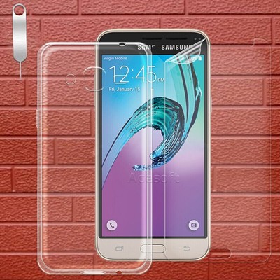 Anti-Explosion Soft Screen Protector TPU Case for Samsung Galaxy On5 G550T Phone