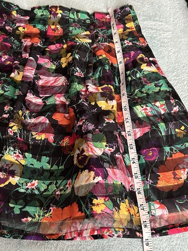 Skirt Y2K, Harajuku style, floral, party occasion cocktails very pretty size 10 - Picture 7 of 9