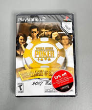 World Series of Poker: Tournament of Champions PlayStation 2 PS2 New Sealed