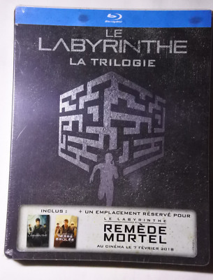 Steelbook Le Labyrinthe ( 1 et 2 ) (Maze Runner) Blu-Ray