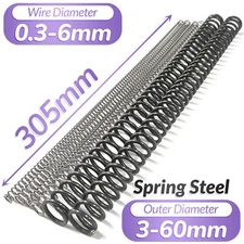 Length 305mm Compression Spring Pressure Springs OD 3-60mm Wire Dia 0.3mm-6.0mm