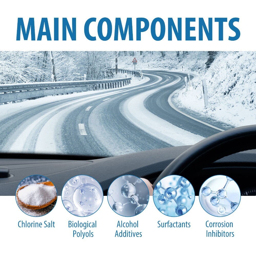 20Pcs Ice Melter Car Snowmelt Effervescent Tablets Windshield Melting