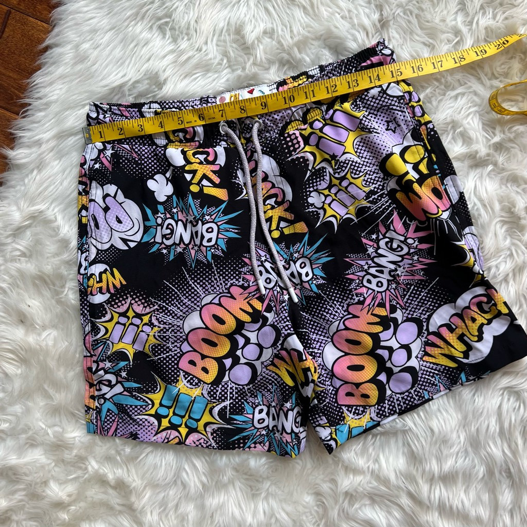 Oh Snap Drill Clothing Mens Exploded Comic Trunks Swi… Gem