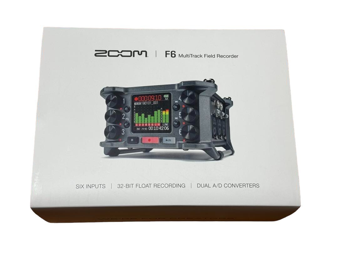Zoom F6 14 Tracks 32 Bits 6 Inputs Field Recorder for sale online