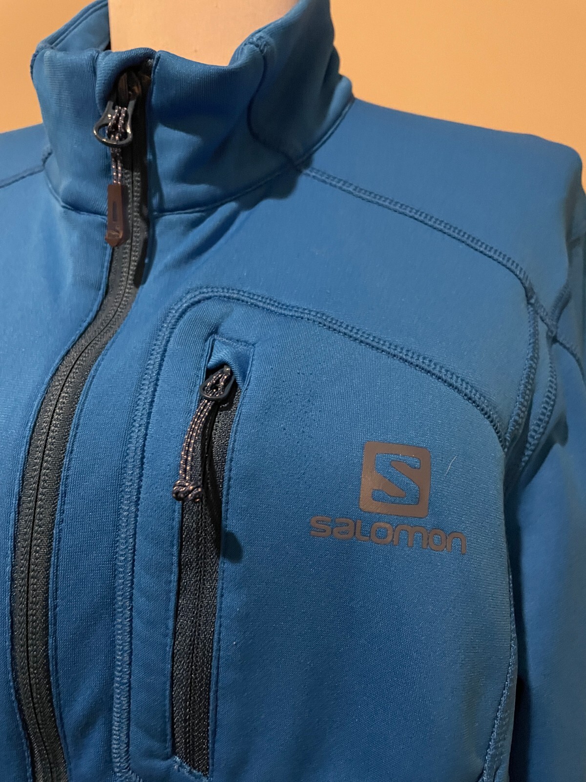 Giacca leggera SALOMON donna blu taglia media