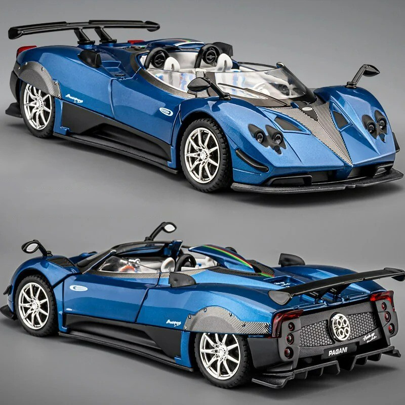 1:24 Pagani Huayra Zonda HP Barchetta Metal Diecast Model Sports Car Gift Toys