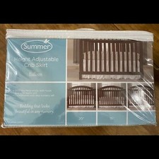 Crib Skirt, Summer Height Adjustable Balloon