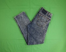 Vintage 80s Levi's Acid Wash Jeans 30x31 Made in USA 40550 Regular Fit
