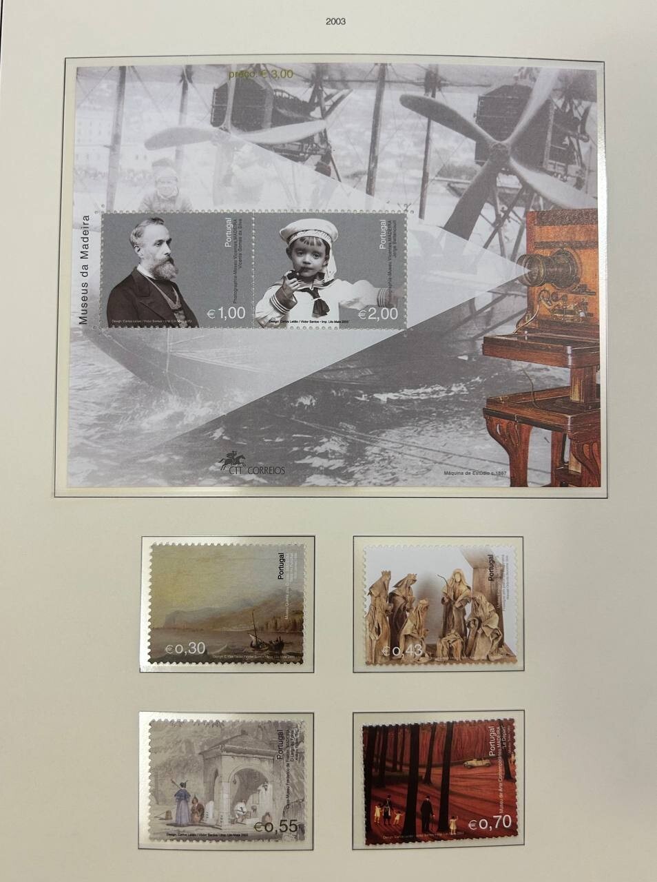 Madeira Portugal 2000 block+stamps Mi#bl.27+223-226 MNH CV=13,50$