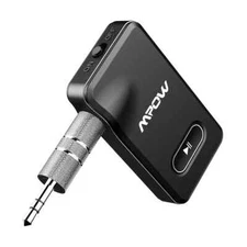 Mpow - Wireless Bluetooth Music Receiver Hands Free Calling - BH129D