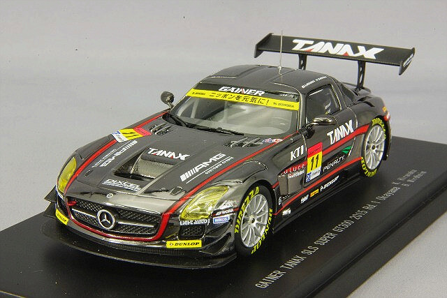 ミニカー EBBRO Rn-SPORTS GAINER SLSSUPER GT 2015 EBBRO 45285 SUPER GT2015 GAINER TANAX SLS SUPER GT300 2015