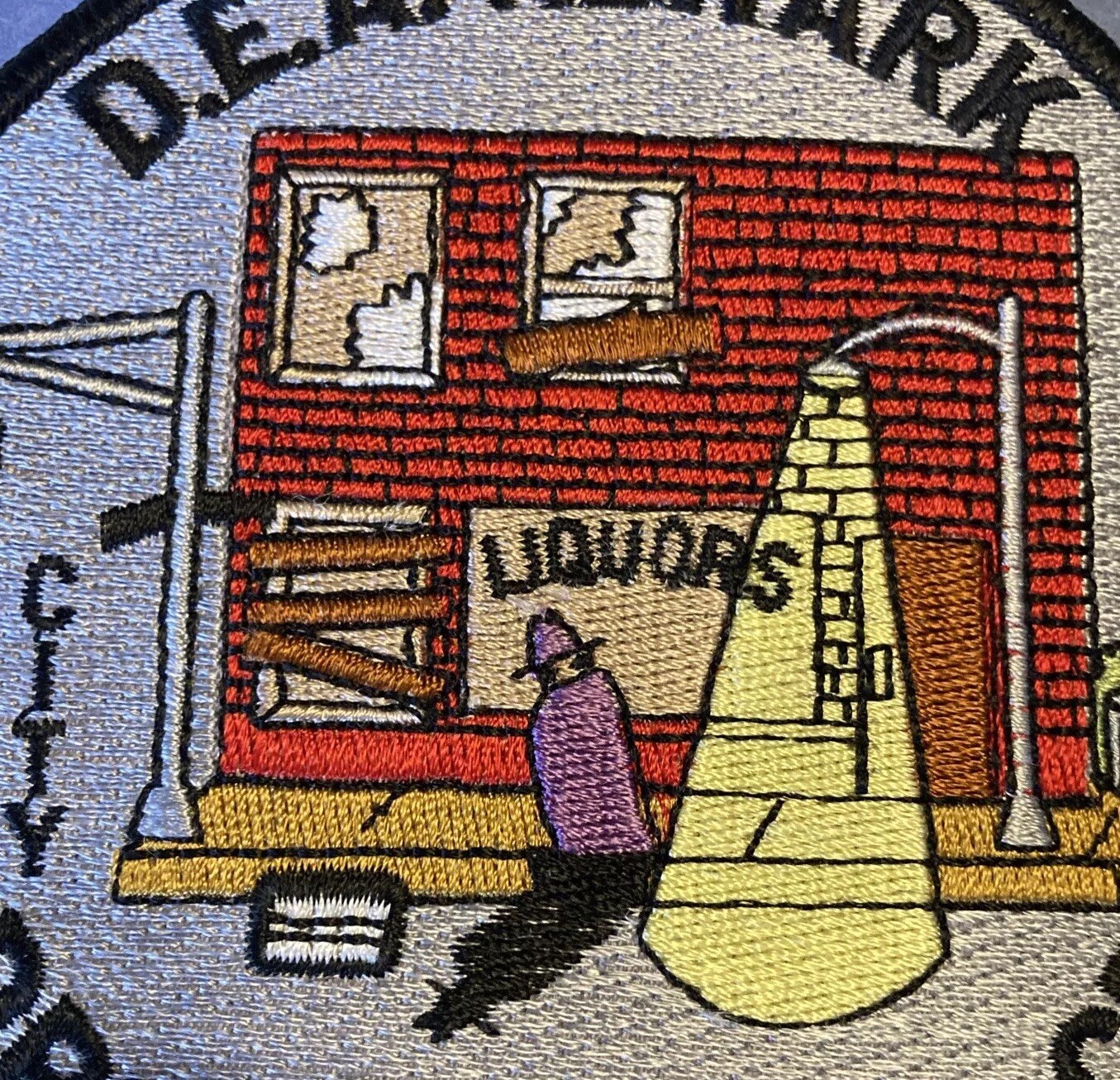 DEA Newark New Jersey, drug task force embroidered shoulder patch, NOS ...