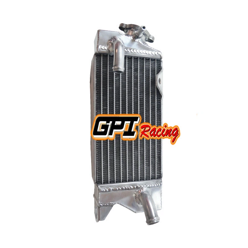 RADIADOR ALUMINIO KAWASAKI KX80 KX85 KX100 1998-2009 99 00 01 02 03 04 05 Foto 4 de 4