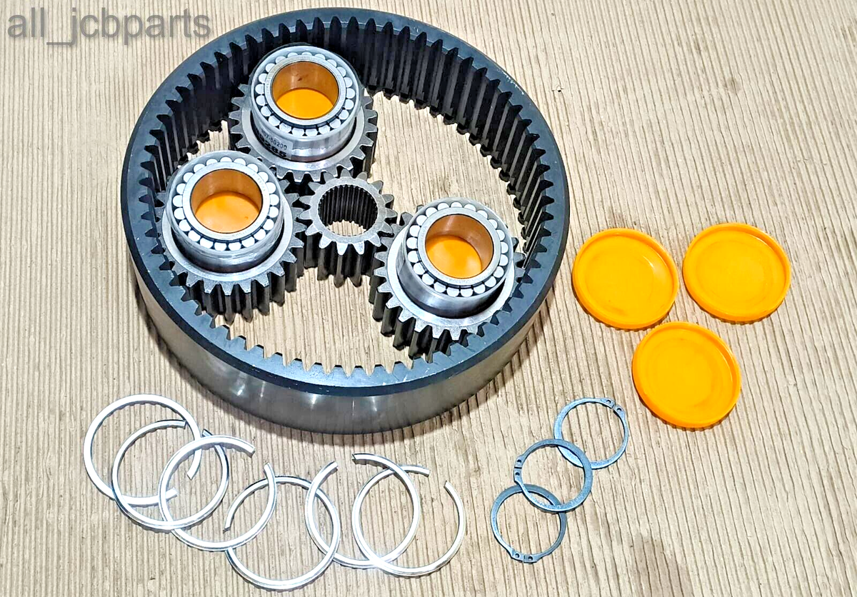 Jcb Hub Planet Sun Gear Set Complete (450/10205 450/10206 454