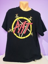 SLAYER - REIGN IN BLOOD - PIST Metal  vintage shirt Mens LARGE
