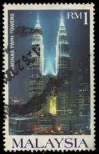 MALAYSIA 726 - Opening of the Petronas Towers (pb47238)