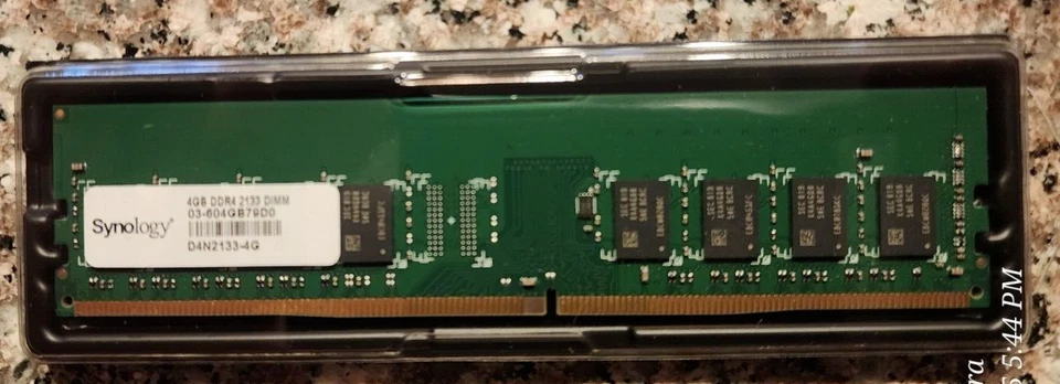 Synology 4GB DDR4 RAM D4N2133-4G UDIMM | Open Box NAS Memory | Ships USA - Image 2 of 2