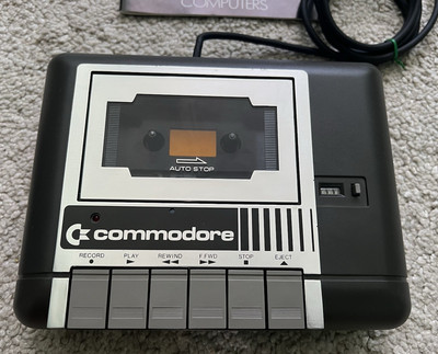 Vintage Commodore Plus +4/ C 16 Datassette 1531 Tape drive tested #248 in OVP