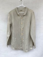   Womens CP Shades 100% Linen Long Sleeve Sac...