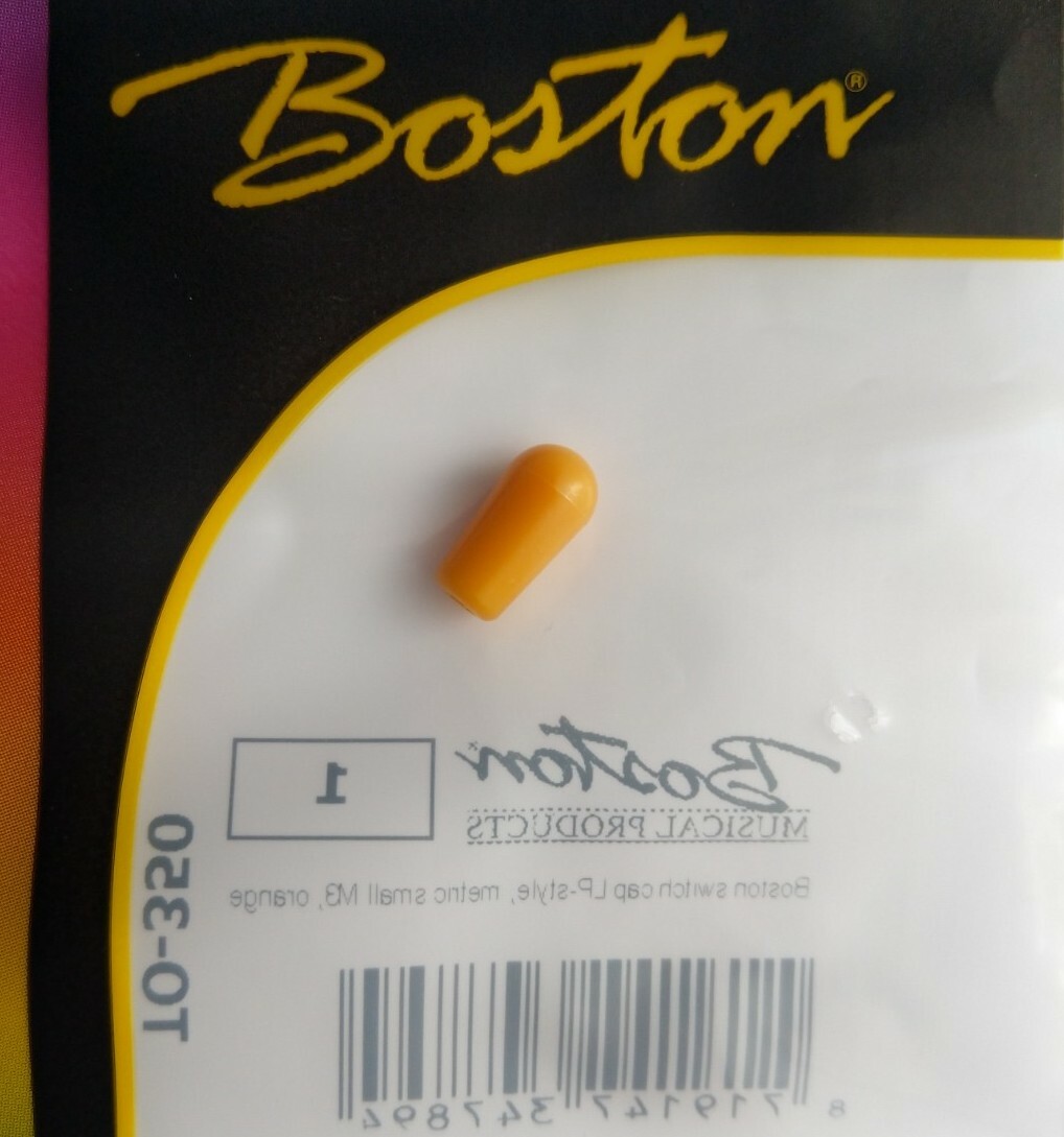 Boston Toggle Switch Knob Switch Tip Metric Small 3.5 Orange