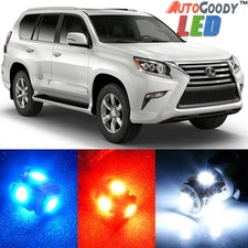 16 x Premium Xenon White LED Lights Interior Package Kit for Lexus GX460