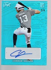 2023 Leaf Perfect Game Showcase Just Gems Platinum Auto #CS2 Connor Shouse 2/4