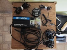 Paul C Buff Ultra 600 White Lightning Studio Monolight  Plus Cables and Mount