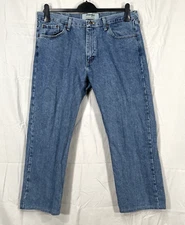 WRANGLER RELAXED FIT 5-Pocket BOOTCUT JEANS (Tag-36-30) Measure-34-26 SHORTENED