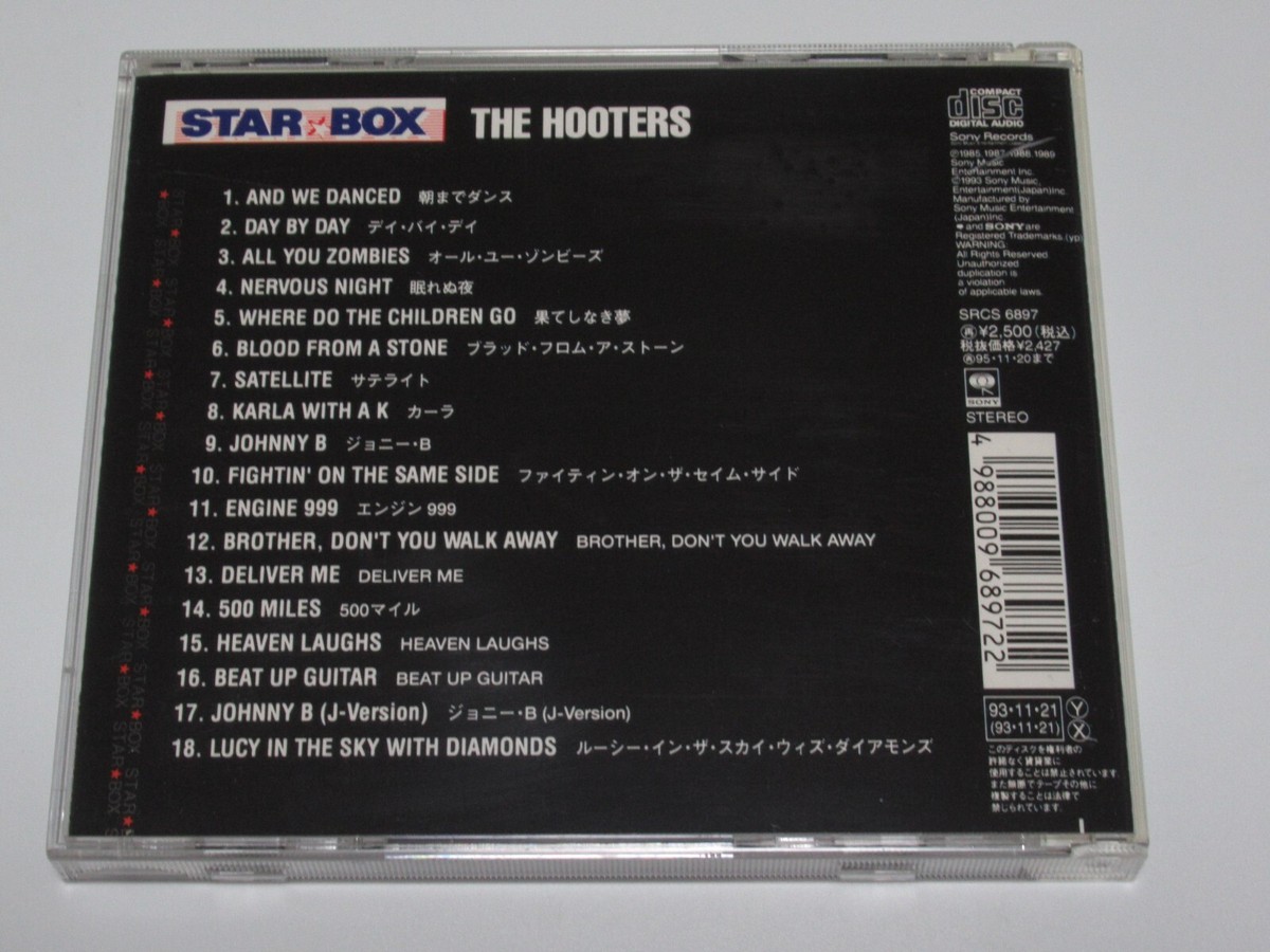 THE HOOTERS STAR BOX JAPAN CD SRCS 6897 w/OBI | eBay THE HOOTERS STAR BOX JAPAN CD SRCS 6897 w/OBI | eBay