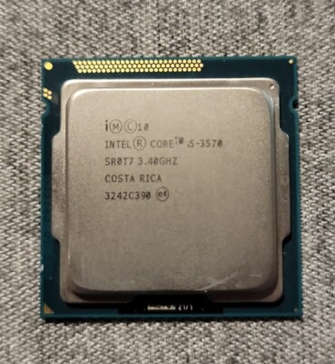 Intel SR0T7 Core i5-3570 3.40GHz 6M Socket 1155 Quad Core CPU Processor LGA1155