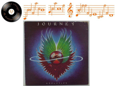 Journey Evolution Vinyl LP + Inner Sleeve USA Pressing - EX