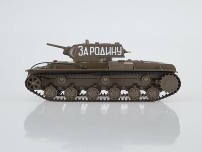 KV-1 Kliment Voroshilov Soviet Heavy Tank USSR 1940 Year 1/43 Scale Model Tank