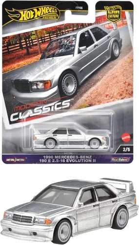 Hot Wheels Modern Classic 1990 Mercedes-Benz 190 E 2.5-16 Evolution II 2024 - Picture 2 of 4