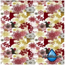 Hydrographic Film | Hydro Dip Film |REINDEER ELEGANCE 19" x 7 Feet