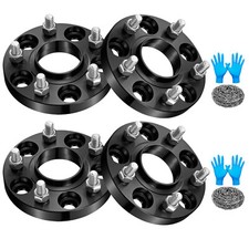 4pcs 20mm Hubcentric Wheel Spacers 5x4.5 5x114.3 For Honda Civic Acura Tl Rsx