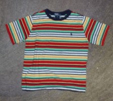 Polo Ralph Lauren Boys Striped T-Shirt - Size 5 - EUC