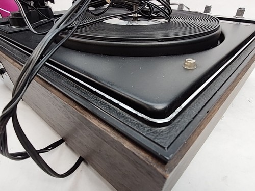 VINTAGE General Electric Turntable Record Player P377g GE Retro Prop - UNTESTED - Picture 21 of 24