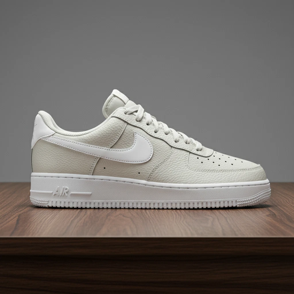 Preços baixos em Nike Air Force 1 '07 White Light Bone | eBay