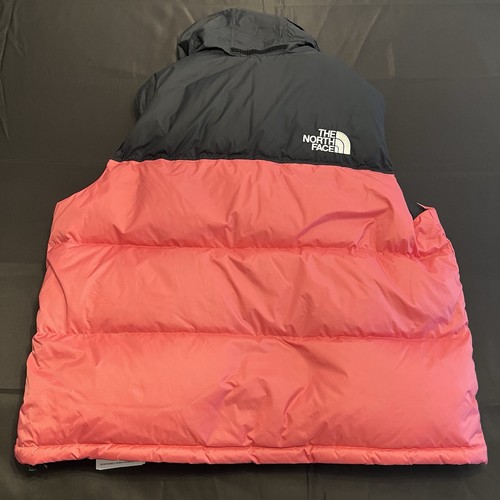 Women's The North Face Size XXL 1996 Retro Nuptse 700 Down Vest Jacket Pink New - Picture 6 of 8